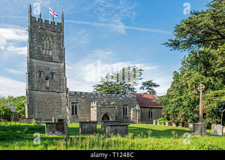 Wickwar chiesa parrocchiale di Wickwar Gloucestershire Foto Stock