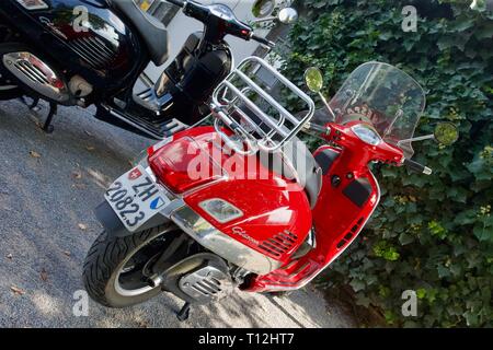 Vespa, Zürich, Svizzera Foto Stock