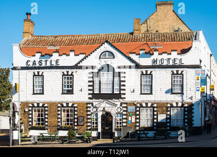 Castle Hotel di Downham Market, Norfolk, Inghilterra, Regno Unito. Foto Stock