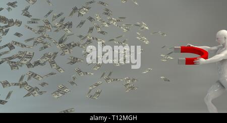 I consulenti di Robo o consulenti per la gestione finanziaria Foto Stock