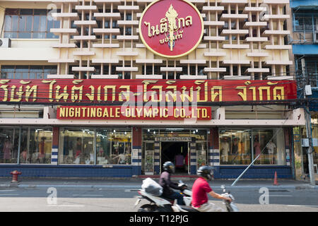 Nightingale Olympic negozio Vintage Bangkok Foto Stock