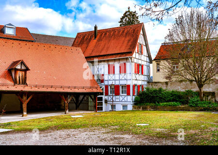Vino ospedale premere (Spitalkelter) in Rottenburg am Neckar Foto Stock