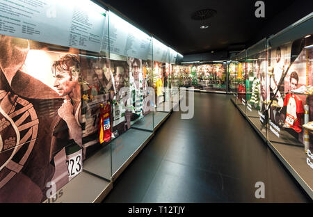 Visitare FC museo sportivo. Lisboa, Portogallo Foto Stock