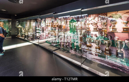 Visitare FC museo sportivo. Lisboa, Portogallo Foto Stock