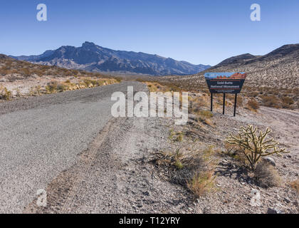 Gold Butte National Monument, Bunkerville, Nevada, Stati Uniti d'America, America del Nord Foto Stock