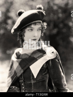 Fotografia promozionale di Lillian Gish come Annie Laurie (John S. Robertson 1927) - film muto era Foto Stock