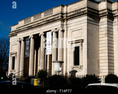 Lady Lever Art Gallery al modello del villaggio di Port Sunlight vicino a Liverpool, creato da William Hesketh leva per la sua luce solare sapone lavoratori in fabbrica Foto Stock