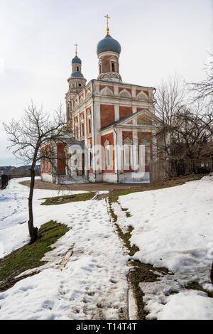 Sèrpuchov, Russia - marzo, 15, 2019: Chiesa di Elia Profeta chiesa in Sèrpuchov Russia Foto Stock