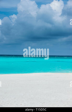 Maledives, Ari Atoll, Nalaguraidhoo, Sun Island, vista orizzonte Foto Stock