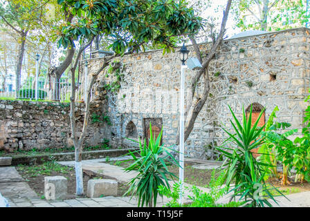 Antalya, Turchia, 18 Dicembre 2010: Mevlevihane Museum Foto Stock