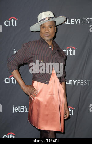 Los Angeles, Stati Uniti d'America. Il 23 marzo 2018. Los Angeles, California - Billy Porter. Il Paley Centre for Media's 2019 PaleyFest LA - FX è ''pongono" tenutosi presso il Teatro Dolby. Photo credit: PMA/AdMedia Credito: PMA/AdMedia/ZUMA filo/Alamy Live News Foto Stock