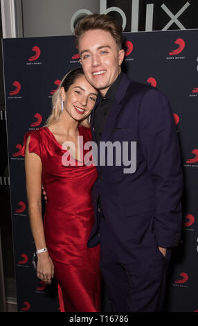 Sony Music BRITs Afterparty con: Anne-Sophie Flury, Romana Kemp dove: Londra, Regno Unito quando: 20 Feb 2019 Credit: Phil Lewis/WENN.com Foto Stock