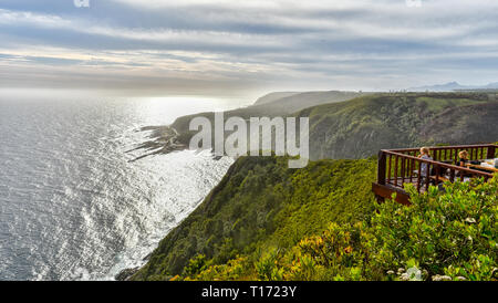 Tsitsikamma National Park sulla Garden Route del Sud Africa Foto Stock