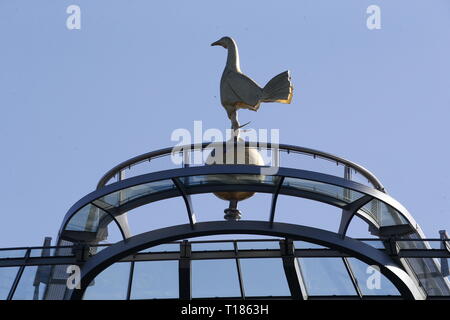 Londra, Regno Unito. 24 mar 2019. Il Cockle spinge durante sotto 18 Premier League tra Tottenham Hotspur U18 e Southampton U18 a Tottenham Hotspur stadium, Londra, Inghilterra il 24 Mar 2019 Credit: Azione Foto Sport/Alamy Live News Foto Stock