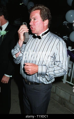 LOS ANGELES, CA - 31 Gennaio 1998: Ex Star Trek star William Shatner alla carità evento equestre in Los Angeles. c.1990 Foto Stock