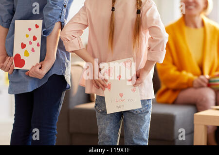 Il giorno di San Valentino per la mamma Foto Stock