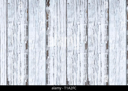 Bianco brillante texture di legno sullo sfondo. Immagine ripresa dalla vista aerea. Foto Stock