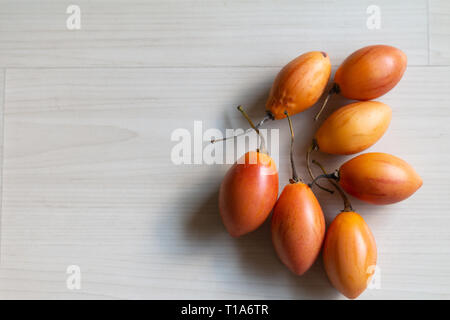 Tamarillo ( tomate-de-árvore, tomate-arbóreo ) Foto Stock