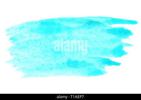 Multicolore sfondo astratto. Illustrazione acquarello dipinto a mano. Elemento di design.La Texture di sfondo. Foto Stock