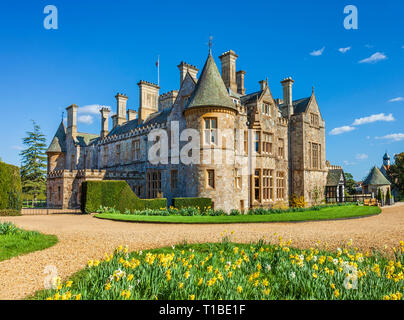 Casa Palace a Beaulieu Foto Stock