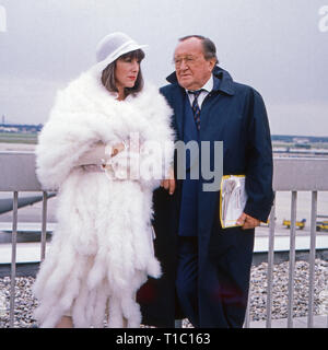 Flohr oder Die Traumfrau, Fernsehfilm, Deutschland 1987, Darsteller: Heidelinde Weis, Siegfried Lowitz Foto Stock