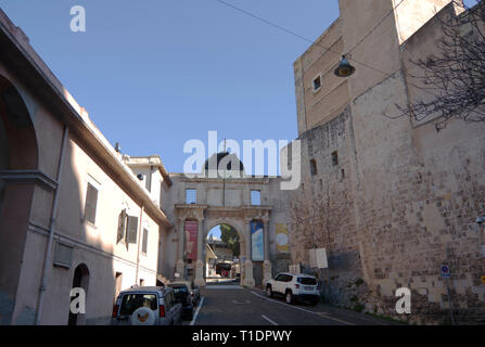 Cagliari, Sardegna, Italia. Castello distrrict, Museo Archeologico Foto Stock