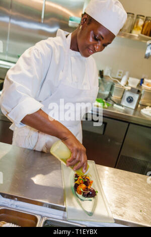 Miami Florida,Epic,hotel,lusso,boutique,zona,ristorante ristoranti food dining cafe,John Critchley,executive chef,ristorante ristoranti gastronomici Foto Stock