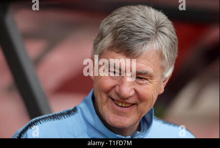 Manchester City Assistant manager Brian Kidd Foto Stock