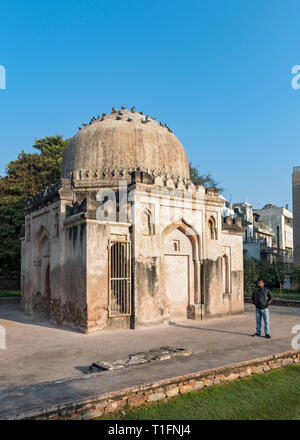 Chhoti Gumti, Hauz Khas, a Sud di Delhi, India Foto Stock