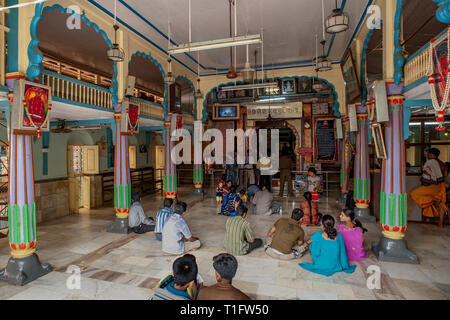 12-06-2009-Ashtavinayak ; Signore Ganesh (elefante intitolata dio) ; Ballaleshvara a Pali ; Maharashtra ; India Foto Stock