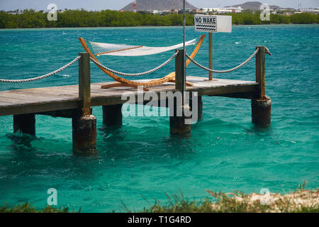 Rilassante in Aruba Foto Stock