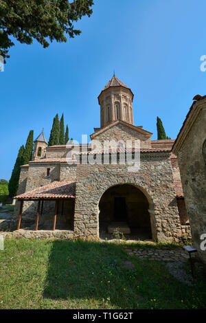 Le foto e le immagini della Chiesa della Trasfigurazione di Ikalto monastero fu fondato da San Zenone, uno dei 13 Padri siriano, nel tardo sesto c Foto Stock