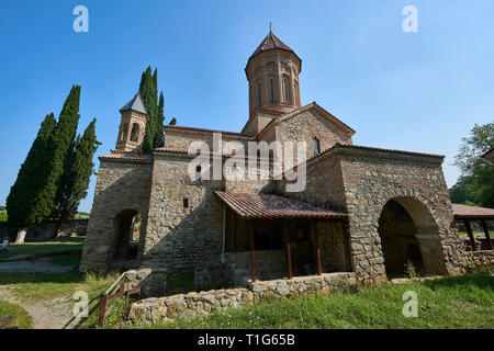 Le foto e le immagini della Chiesa della Trasfigurazione di Ikalto monastero fu fondato da San Zenone, uno dei 13 Padri siriano, nel tardo sesto c Foto Stock