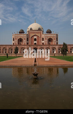 La Tomba di Humayun, Delhi Foto Stock