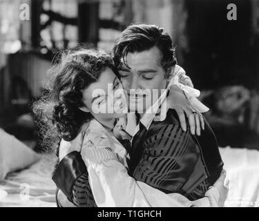 Vivien Leigh come Scarlett O'Hara Clark Gable come Rhett Butler Via col vento 1939 direttore Victor Fleming produttore David O. Selznick Selznick International Pictures / Metro Goldwyn Mayer Foto Stock