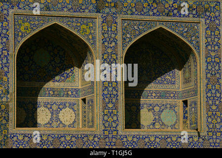 Abbasi grande moschea di Isfahan. Iran Foto Stock