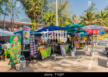 Una tipica vista in Kamala Phuket Thailandia Foto Stock