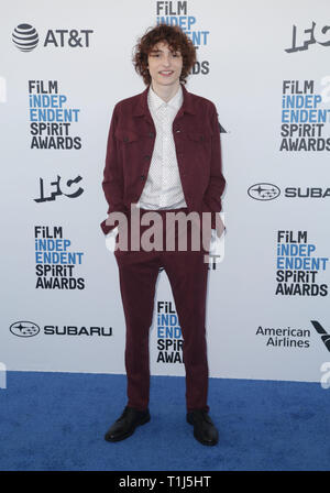 Celebrità frequentare 2019 Lo Spirito indipendente Awards a Santa Monica. Dotato di: Finn Wolfhard dove: Los Angeles, California, Stati Uniti quando: 23 Feb 2019 Credit: Brian A/WENN.com Foto Stock