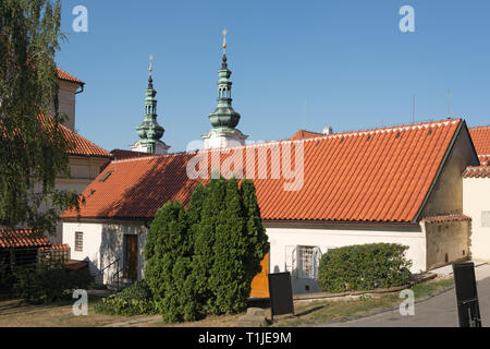 Il monastero di Strahov a Praga Foto Stock