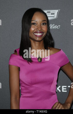 West Hollywood, CA, Stati Uniti d'America. 26 gen, 2019. LOS ANGELES - Jan 26: Ashleigh LaThrop al settimanale di intrattenimento SAG Awards pre-party al Chateau Marmont il 26 gennaio 2019 in West Hollywood, CA Credito: Kay Blake/ZUMA filo/Alamy Live News Foto Stock