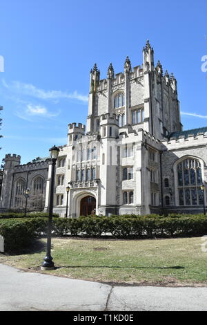 Vassar College, una delle Sette sorelle, situato in Poughkeepsie, Fiume Hudson Valley, Upstate New York, Stati Uniti d'America Foto Stock