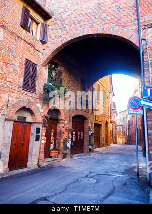 Città della Pieve è un comune della provincia di Perugia nella regione italiana Umbria - Italia Foto Stock