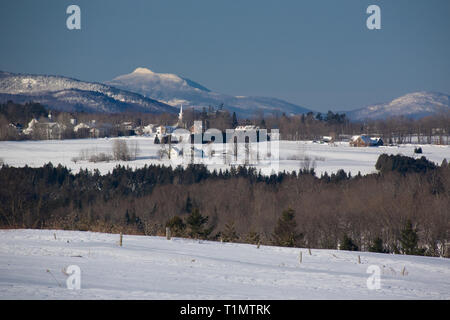 Craftsbury, Orleans County, Vermont, USA Foto Stock
