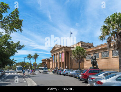 Galleria d'arte del Nuovo Galles del Sud, il dominio, Sydney, Australia Foto Stock