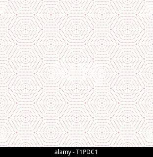 Moderno vettore Seamless pattern puntiforme Illustrazione Vettoriale