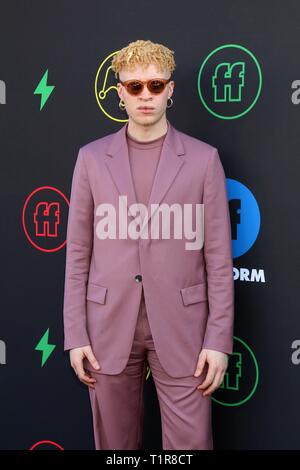 Shaun Ross presso gli arrivi per la seconda annuale Vertice FREEFORM, Goya Studios stadio sonoro, Los Angeles, CA Marzo 27, 2019. Foto di: Priscilla concedere/Everett Collection Foto Stock