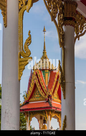 Una tipica scena nella città di Phuket Thailandia Foto Stock