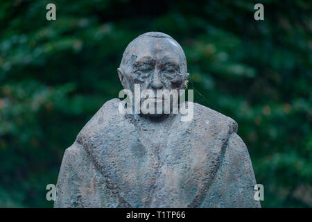 Konrad Adenauer-Denkmal, Apostelnstrasse, Koeln, Nordrhein-Westfalen, Deutschland Foto Stock