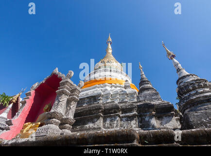 Ket Karam tempio in Chiang Mai , della Thailandia Foto Stock