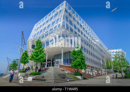 Unilever-Haus, Strandkai, Hafencity di Amburgo, Deutschland Foto Stock